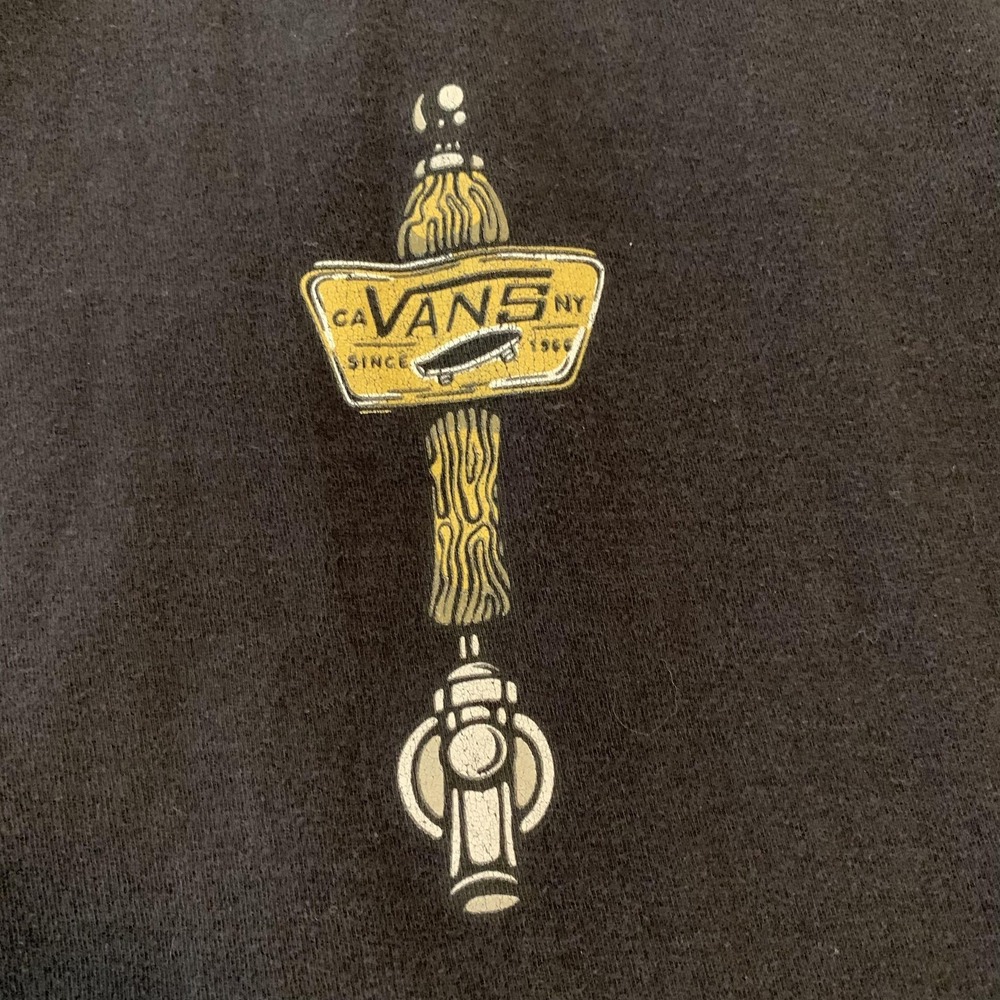 Vans Shirt Lot Of 2 Mens 2XL Black White Off The Wall Tavern Graphic Tee T-Shirt - Picture 8 of 16